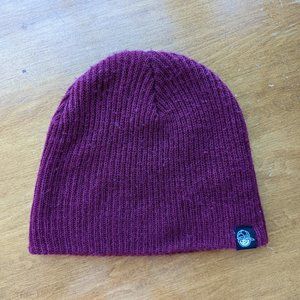Soft Maroon Beanie Ribbed NEFF